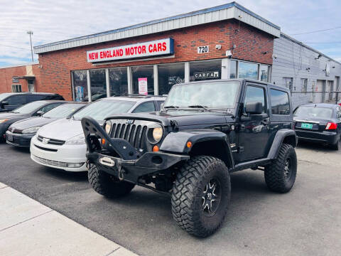 2008 Jeep Wrangler for sale at New England Motor Cars in Springfield MA