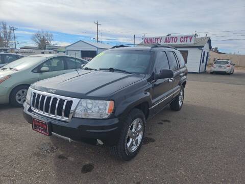 2004 Jeep Grand Cherokee for sale at Quality Auto City Inc. in Laramie WY