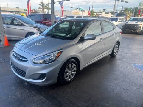 2017 Hyundai Accent for sale at American Auto Sales in Hialeah FL