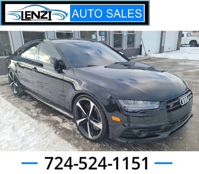 2018 Audi S7 for sale at LENZI AUTO SALES LLC in Sarver PA