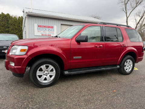 2008 Ford Explorer for sale at HOLLINGSHEAD MOTOR SALES in Cambridge OH