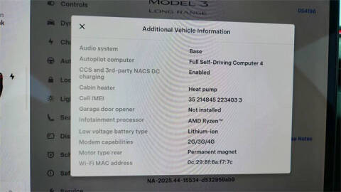 2025 Tesla Model 3 Long Range