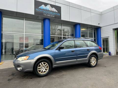 2007 Subaru Outback for sale at Rocky Mountain Motors LTD in Englewood CO