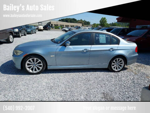 2011 BMW 3 Series for sale at Bailey's Auto Sales in Cloverdale VA