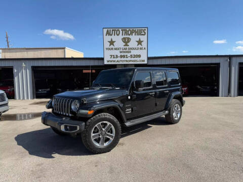 2018 Jeep Wrangler Unlimited for sale at AutoTrophies in Houston TX