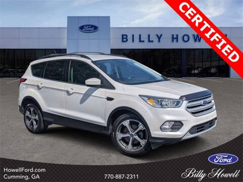 2018 Ford Escape for sale at BILLY HOWELL FORD LINCOLN in Cumming GA