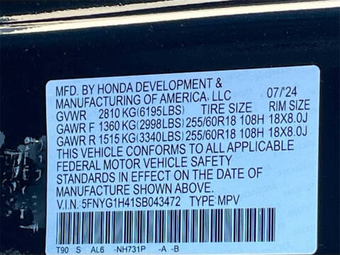 2025 Honda Pilot EX-L