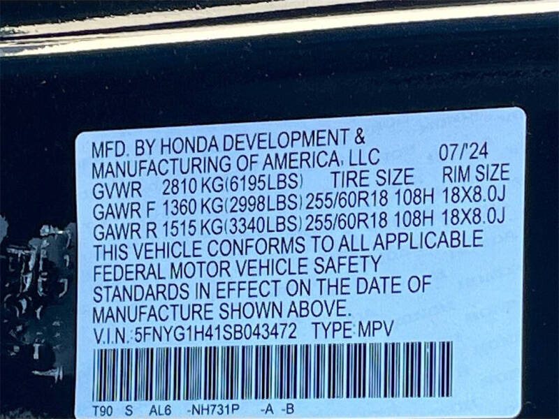 2025 Honda Pilot EX-L