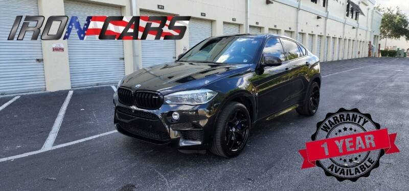 2015 BMW X6 M for sale at IRON CARS in Hollywood FL