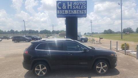 2019 Jeep Cherokee for sale at C & H AUTO SALES WITH RICARDO ZAMORA in Daleville AL
