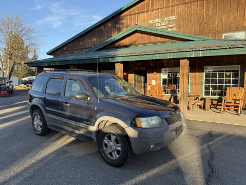 2002 Ford Escape for sale at Coeur Auto Sales in Hayden ID
