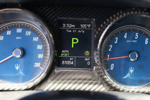 2011 Maserati GranTurismo S Automatic