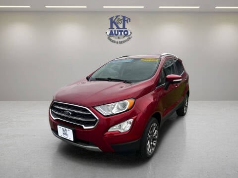 2019 Ford EcoSport for sale at K&F Auto Sales & Service Inc. in Jefferson WI