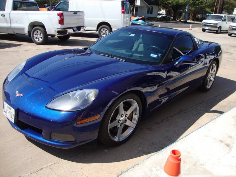 Blue 2006 Chevrolet Corvette Base 2dr Coupe 1