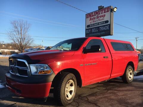 2011 RAM Ram Pickup 1500 for sale at Unlimited Auto Group in West Chester OH