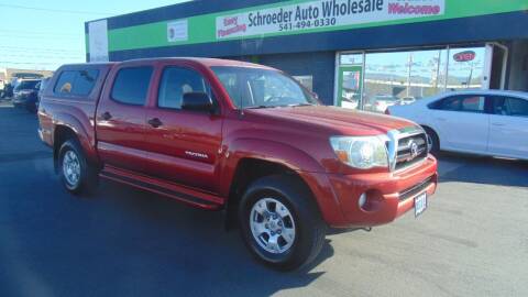 2005 Toyota Tacoma for sale at Schroeder Auto Wholesale in Medford OR