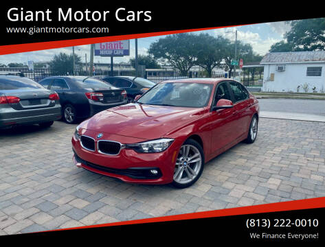 2016 BMW 3 Series for sale at Giant Motor Cars in Tampa FL