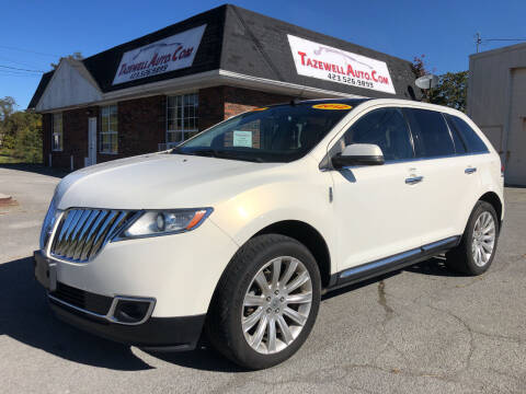 2012 Lincoln MKX for sale at tazewellauto.com in Tazewell TN