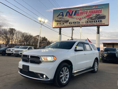 2020 Dodge Durango for sale at ANF AUTO FINANCE in Houston TX
