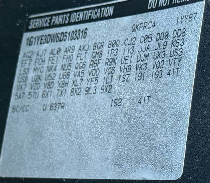 2013 Chevrolet Corvette