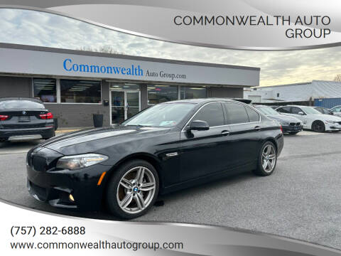 2014 BMW 5 Series for sale at Commonwealth Auto Group in Virginia Beach VA