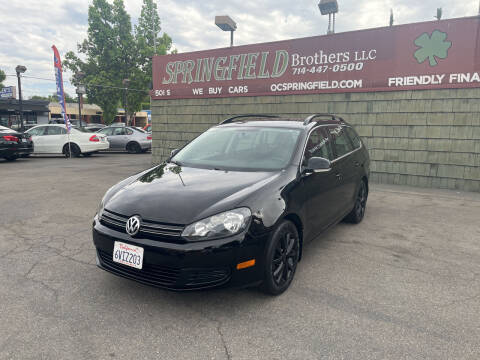 2012 Volkswagen Jetta for sale at SPRINGFIELD BROTHERS LLC in Fullerton CA