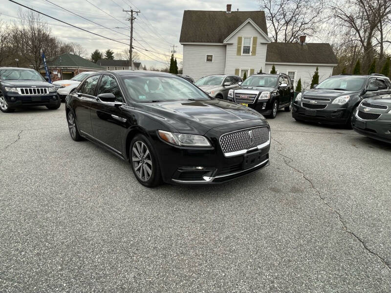 2017 Lincoln Continental for sale at MME Auto Sales in Derry NH