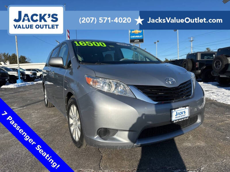 2014 Toyota Sienna for sale at Jack's Value Outlet in Saco ME