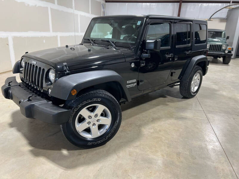 2015 Jeep Wrangler Unlimited for sale at Andover Auto Group, LLC. in Argyle TX