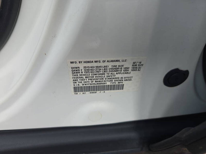 2018 Honda Pilot EX-L