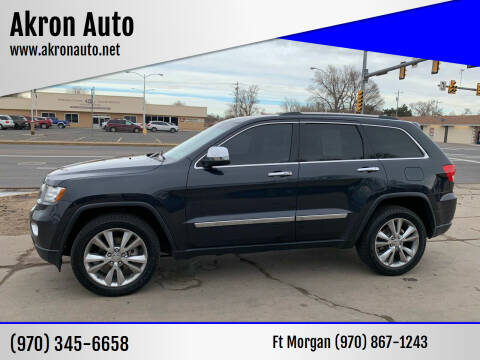 2013 Jeep Grand Cherokee for sale at Akron Auto - Fort Morgan in Fort Morgan CO