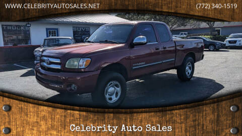 2003 Toyota Tundra for sale at Celebrity Auto Sales in Fort Pierce FL