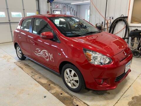 2015 Mitsubishi Mirage for sale at RDJ Auto Sales in Kerkhoven MN