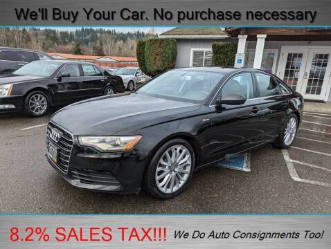 2012 Audi A6 for sale at Platinum Autos in Woodinville WA