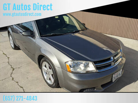 2013 Dodge Avenger for sale at GT Autos Direct in Garden Grove CA