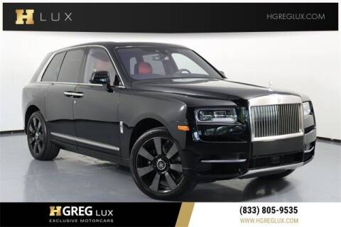 2022 Rolls-Royce Cullinan for sale at HGREG LUX EXCLUSIVE MOTORCARS in Pompano Beach FL