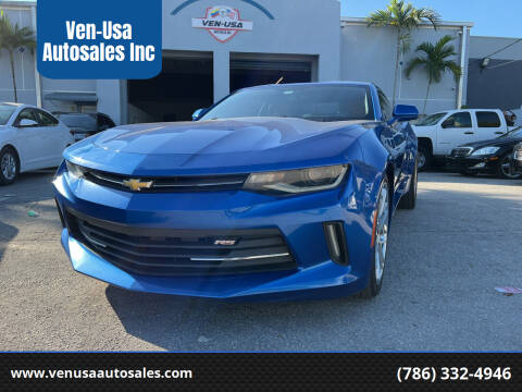 2017 Chevrolet Camaro for sale at Ven-Usa Autosales Inc in Miami FL