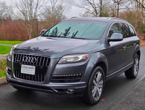 2013 Audi Q7 for sale at CLEAR CHOICE AUTOMOTIVE in Milwaukie OR