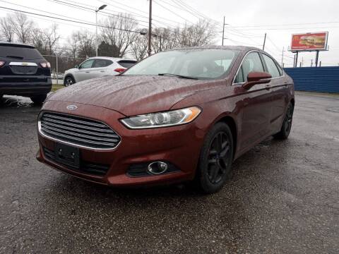 2015 Ford Fusion for sale at California Auto Sales in Indianapolis IN