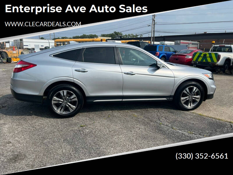 2015 Honda Crosstour for sale at Enterprise Ave Auto Sales in Cleveland OH