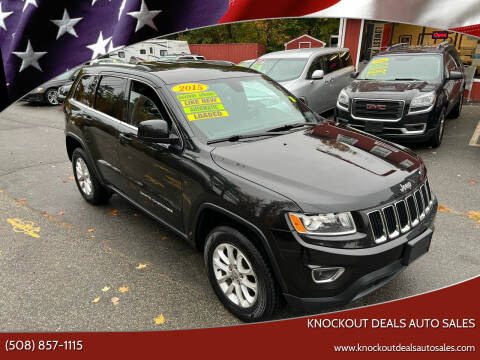 2015 Jeep Grand Cherokee for sale at Knockout Deals Auto Sales in West Bridgewater MA