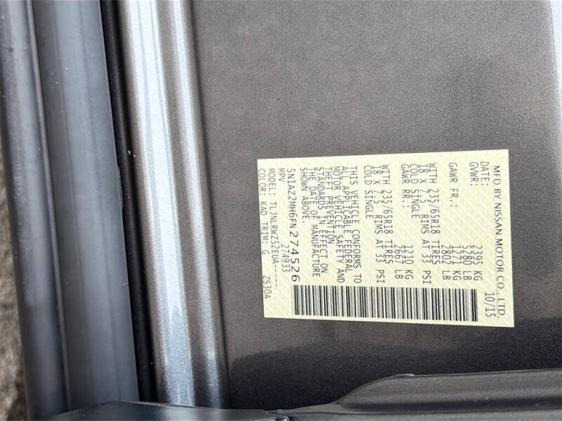 2015 Nissan Murano SL