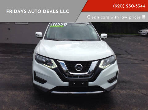 2017 Nissan Rogue for sale at Fridays Auto Deals LLC in Oshkosh WI