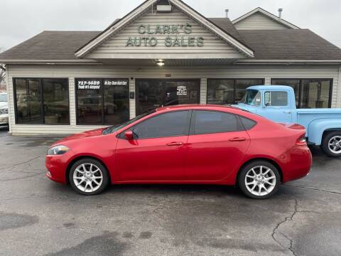 2013 Dodge Dart for sale at Clarks Auto Sales in Middletown OH