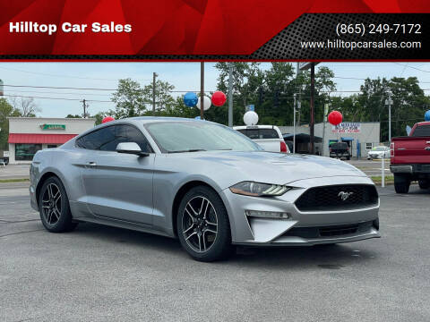 2020 Ford Mustang for sale at Hilltop Car Sales in Knoxville TN
