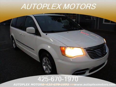 2012 Chrysler Town and Country for sale at Autoplex Motors in Lynnwood WA