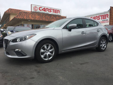 2015 Mazda MAZDA3 for sale at CARSTER in Huntington Beach CA