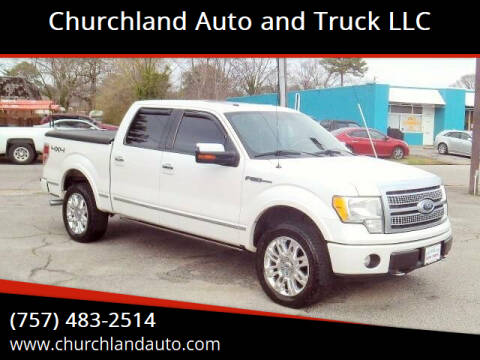 2010 Ford F-150 for sale at Churchland Auto and Truck LLC in Portsmouth VA