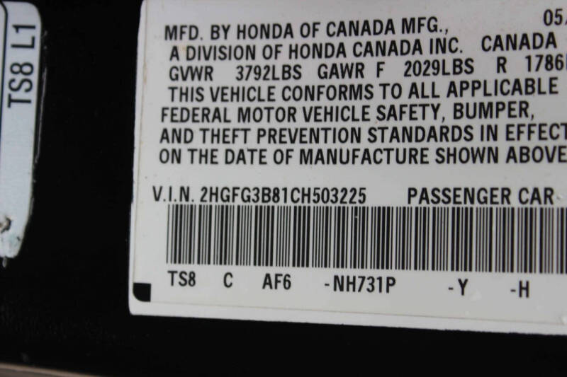 2012 Honda Civic EX