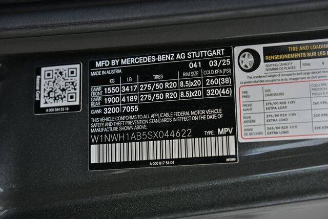 2025 Mercedes-Benz G-Class G 550